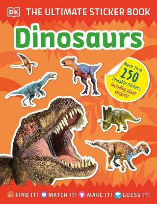 صورة The Ultimate Sticker Book Dinosaurs
