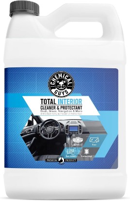Picture of Chemical Guys Total Interior Cleaner, Protectant & Car Detailer, 1 Gallon | Cleans car dashboards, seats, nav. screen, trim and glass in one step, streak-free, fresh baby powder scent