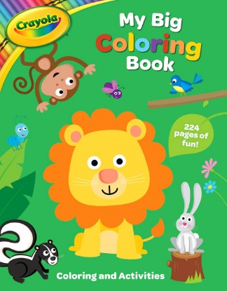 Picture of Crayola: My Big Coloring Book (A Crayola My Big Coloring Activity Book for Kids) (Crayola/BuzzPop)