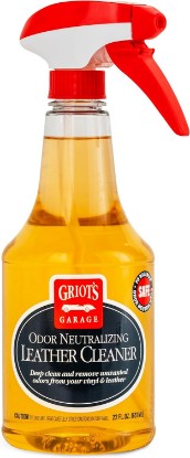 Picture of Griot's Garage Odor Neutralizing Leather Cleaner for Car Seats, Dashboard, Door Panels, Eliminates Unwanted Smells, 10971, 22oz
