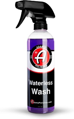 Picture of Adam's Polishes Waterless Wash (16oz) - Car Cleaning Car Wash Spray for Car Detailing | Safe Ultra Slick Lubricating Formula, Boat, Motorcycle, RV | No Garden Hose, Wash Soap or Foam Cannon Needed