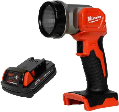 Picture of Milwaukee 2735-20 18V Li-Ion Flashlight & (1) 48-11-1815 18V 1.5Ah Battery