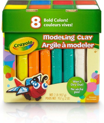 Picture of Crayola Modeling Clay in Bold Colors, 2lbs, Gift for Kids, Ages 4 & Up