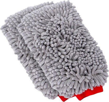 Picture of Mothers Premium Chenille Car Wash Mitt, Scratch and Lint Free, 2 Pack
