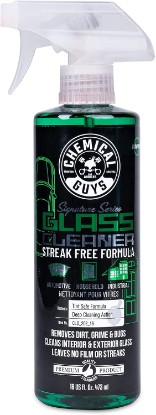 Picture of Chemical Guys Signature Series Glass & Window Cleaner, Tint Safe, 16 oz | Ammonia-free and tint-safe, clears fingerprints, smoke film and grime from glass, mirrors and windshields