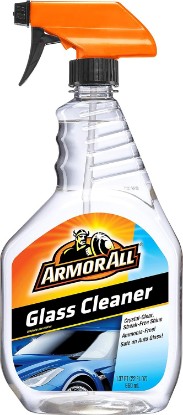 Picture of armor all Auto Glass Cleaner , Streak-Free Car Glass Cleaner Spray, 22 Fl Oz Each, 6 Pack