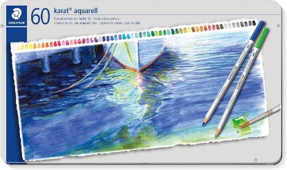 Picture of STAEDTLER Karat Aquarell Workshop 60 Watercolour Pencils The Forest Stewardship Council