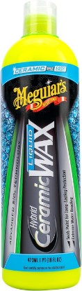 Picture of Meguiar's Hybrid Ceramic Liquid Wax, 16 Oz | Shield Paint with Residue-Free Liquid Car Wax, Advanced Hybrid Ceramic Technology & Long-Lasting Water-Beading Protection