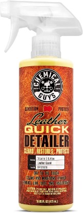Picture of Chemical Guys Leather Quick Detailer, Cleaner & Conditioner Spray, 16 oz | Quick spray cleans and conditions seats, furniture and apparel, safe on natural, synthetic and faux leather