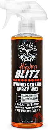 Picture of Chemical Guys HydroBlitz Ceramic Spray Wax with Carnauba for Cars, 16 oz | Hybrid ceramic and carnauba spray boosts gloss, protection and water beading on paint, glass and wheels