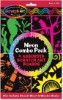صورة Melissa & Doug Scratch Art Neon Combo 4-Pack - 4 Boards, Stencil Sheet