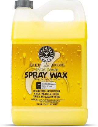 Picture of Chemical Guys WAC215 Blazin' Banana Carnauba Spray Wax (1 Gal), 128. Fluid_Ounces
