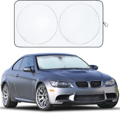 Picture of EcoNour Car Windshield Sun Shade, Front Window Sun Blocker for SUVs,Sedan