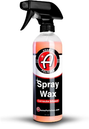 Picture of Adam's Polishes Spray Wax 16oz - Premium Infused Carnauba Car Wax Spray For Shine, Polish & Top Coat Paint Protection | Car Wash Enhancer & Clay Bar Lubricant | Car Boat Motorcycle RV Detailing