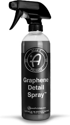 Picture of Adam's Polishes Graphene Detail Spray (16 Fl Oz) - Extend Protection of Waxes, Sealants, & Coatings | Waterless Detailer For Car Detailing | Clay Bar, Drying Aid, Add Ceramic Graphene Protection