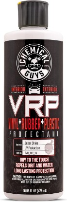 Picture of Chemical Guys VRP Vinyl, Rubber & Plastic Dressing, Dry to Touch, 16 oz | Satin shine on tires, trim, dashboards and weatherstripping, non-greasy and dry to the touch, indoors or out