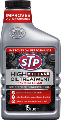Picture of STP High Mileage Oil Treatment + Stop Leak - 15 FL OZ
