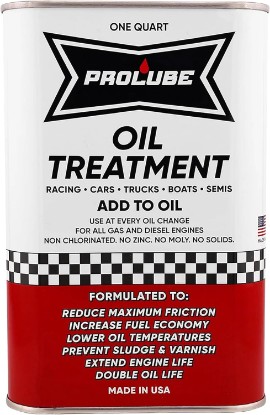 صورة Prolube Oil Treatment - Engine Oil Additive for Gas & Diesel Engines - Reduces Wear, Noise, Vibration - Boosts Fuel Economy & Horsepower - Works on Transmissions & Differentials (1QT)