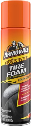 Picture of Armor All Extreme Car Tire Foam, Tire Cleaner Spray for Cars, Trucks, Motorcycles, 18 Oz Each