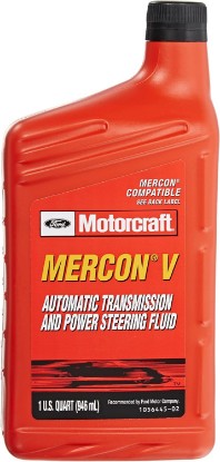 Picture of Ford Genuine XT-5-QM MERCON-V Automatic Transmission and Power Steering Fluid - 1 Quart