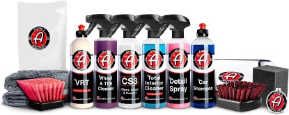 Picture of Adam's Polishes Essential Car Wash Kit (14-Item) - Auto Detailing Car Care Cleaning Kit Car & Truck Lovers, Dads, Moms and DIYers
