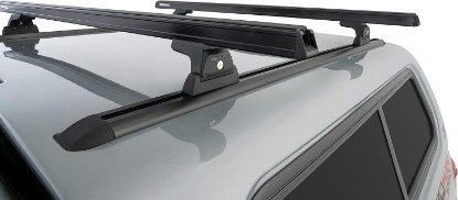 Picture of Rhino Rack Cap/Topper/Canopy Complete Roof Rack Kit with Quick Release Legs, Bars, Some Kits Included 65" Tracks