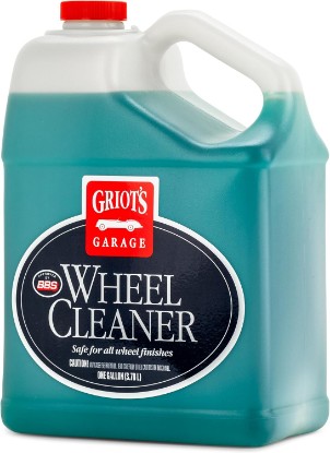 Picture of Griot's Garage Wheel Cleaner for All Finishes, Car Tire Rim Cleaning, Brake Dust and Grime Remover, PH Balanced, 11107, One Gallon