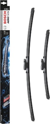 Picture of Bosch 3397014156 AeroTwin Wiper Blade Combo Pack - Set of 2 (26" & 16") | Driver and Passenger Side Original Equipment Replacement Blades