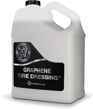 Picture of Adam's Polishes Graphene Tire Dressing - Deep Black Finish W/Graphene Non Greasy Car Detailing | Use W/Tire Applicator After Tire Cleaner & Wheel Cleaner | Ceramic Coating Like Tire Protection
