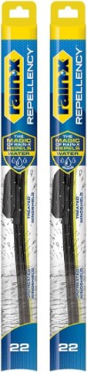 Picture of Rain-X 810363 Repellency Water Repellent Wiper Blades, 22" Windshield Wipers (Pack of 2), All Weather Streak-Free for Enhanced Visibility w/Water Repellency Formula [Amazon Exclusive]