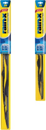 Picture of Rain-X 820145 WeatherBeater Wiper Blades, 26" and 18" Windshield Wipers (Pack of 2), Automotive Replacement Windshield Wiper Blades That Meet Or Exceed OEM Quality And Durability Standards