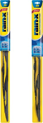 Picture of Rain-X 820249 WeatherBeater Wiper Blades, 26" and 20" Windshield Wipers (Pack of 2), Automotive Replacement Windshield Wiper Blades That Meet Or Exceed OEM Quality And Durability Standards