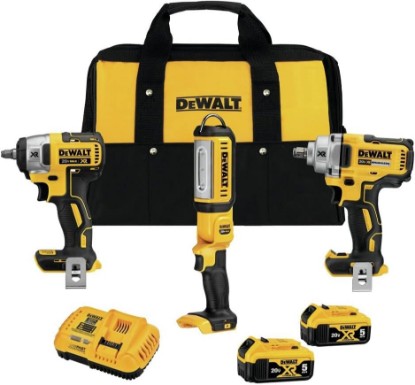 Picture of DEWALT DCK302P2 20V MAX* XR® 3-Tool Automotive Combo Kit