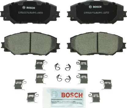 Picture of BOSCH BC1210 QuietCast Premium Ceramic Disc Brake Pad Set - Front | Compatible with Select Lexus HS250h; Pontiac Vibe; Scion xB, xD; Toyota Corolla, Matrix, Prius V, RAV4