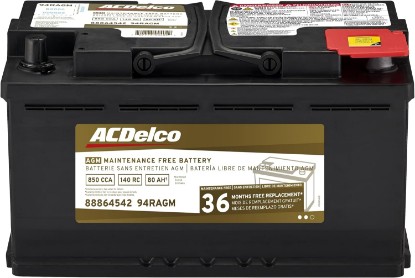 صورة ACDelco Gold 94RAGM (88864542) 36 Month Warranty AGM BCI Group 94R Battery