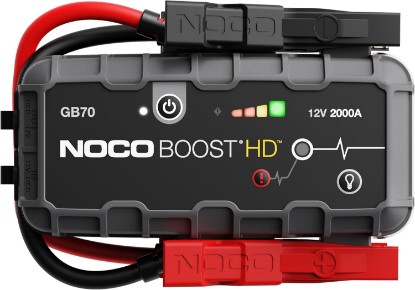 صورة NOCO Boost GB70 2000A UltraSafe Jump Starter, 12V Lithium Battery Booster | Spark-Proof & Reverse Polarity Protection, For Car, Truck, Motorcycle, SUV, Boat, ATV, RV, up to 8.0L Gas & 6.0L Diesel