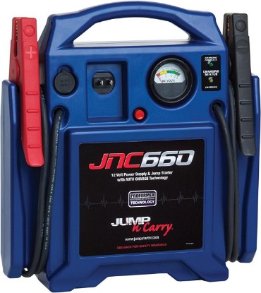 Picture of Clore Automotive Jump-N-Carry JNC660 1700 Peak Amp 12 Volt Jump Starter , Blue