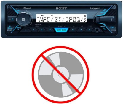 صورة Sony DSXM55BT Bluetooth Marine Digital Media Stereo Receiver SiriusXM Ready, Single DIN