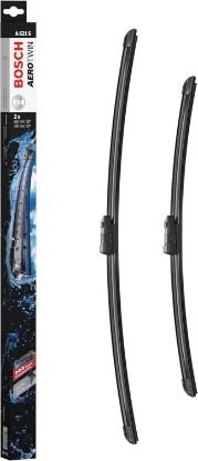 Picture of Bosch 3397014621 AeroTwin Wiper Blades - Set of 2 (26" & 20") Top Lock 16mm | Driver and Passenger Side Original Equipment Replacement Blades