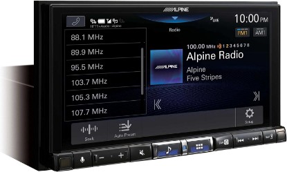 صورة Alpine iLX-507 7" Multimedia Receiver Compatible with Wireless Apple CarPlay & Wireless Android Auto