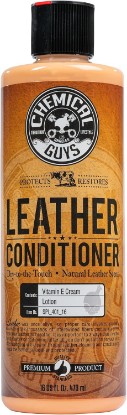 Picture of Chemical Guys Vintage Series Leather Conditioner for Car Interiors, 16 oz | Nourishes and conditions natural, synthetic and faux leather seats, keeping them soft, supple and protected