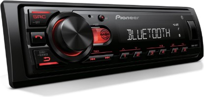 Picture of PIONEER MVH-S230BT 1-Din Car Stereo with Bluetooth, USB, AM/FM Radio | Digital Media Receiver, 50W x 4 Output, iPhone/Android Compatible, Front/SW (mono) Selectable RCA Output