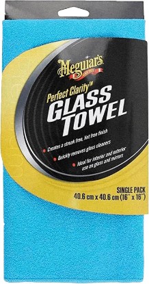 Picture of Meguiar's Perfect Clarity Glass Towels, 3 Pack | Streak Free and Lint Free Finish