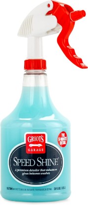 Picture of Griot's Garage Speed Shine for Car Detailing, Quick Detailer for All Exterior Surfaces, Trim and Wheels, Provides a Glossy Finish, 11146, 35 oz