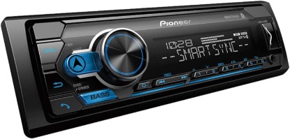Picture of PIONEER MVH-S310BT Single Din Built-In Bluetooth, MIXTRAX, USB, Auxiliary, Pandora, Spotify, iPhone, Android and Smart Sync App Compatibility Car Digital Media Receiver