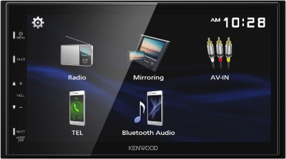 Picture of Kenwood DMX150BT 6.8" Capacitive Touchscreen Digital Multimedia Receiver – Bluetooth, USB Mirroring for Android, Rear Camera Input, 13-Band EQ