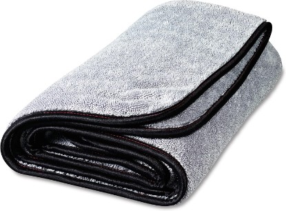 Picture of Griot's Garage PFM Terry Weave Microfiber Drying Towel for Car Wash and Cleaning, Vehicle Detailing, Double-Sided, Ultra-Absorbent, 25" X 35", 55590
