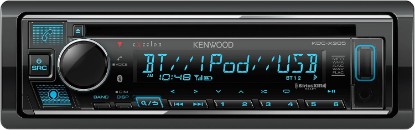 Picture of Kenwood KDC-X305 eXcelon CD Car Stereo Receiver w/Bluetooth Hands Free Calling, AM/FM Radio, USB, Amazon Alexa Built Ready, Variable Color Illumination