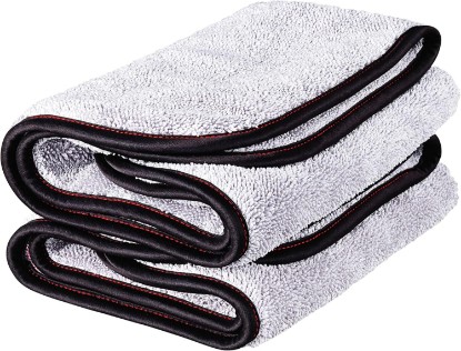 Picture of Griot's Garage PFM Terry Weave Microfiber Towel for Car Cleaning, Drying and Polishing, Vehicle Detailing, Scratch-Free, 16” x 16”, Set of 2, 55586