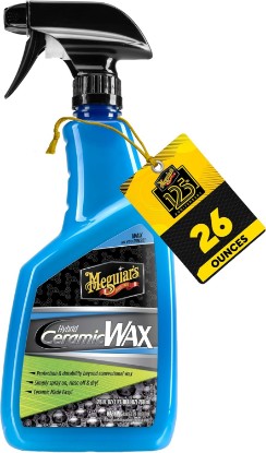 Picture of Meguiar's Hybrid Ceramic Wax, 26 Oz | Easy-to-Use Spray Wax for Car Detailing with Extreme Water Beading Action and Advanced Ceramic Hybrid Technology